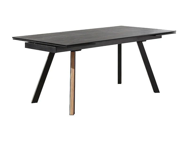 CRAIG - Table de Repas Allongable Plateau en Céramique