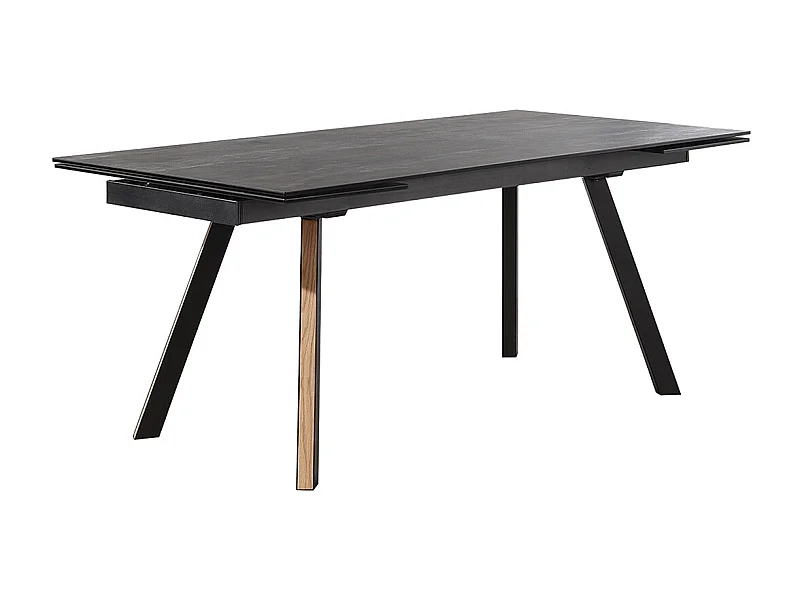 CRAIG - Table de Repas Allongable Plateau en Céramique