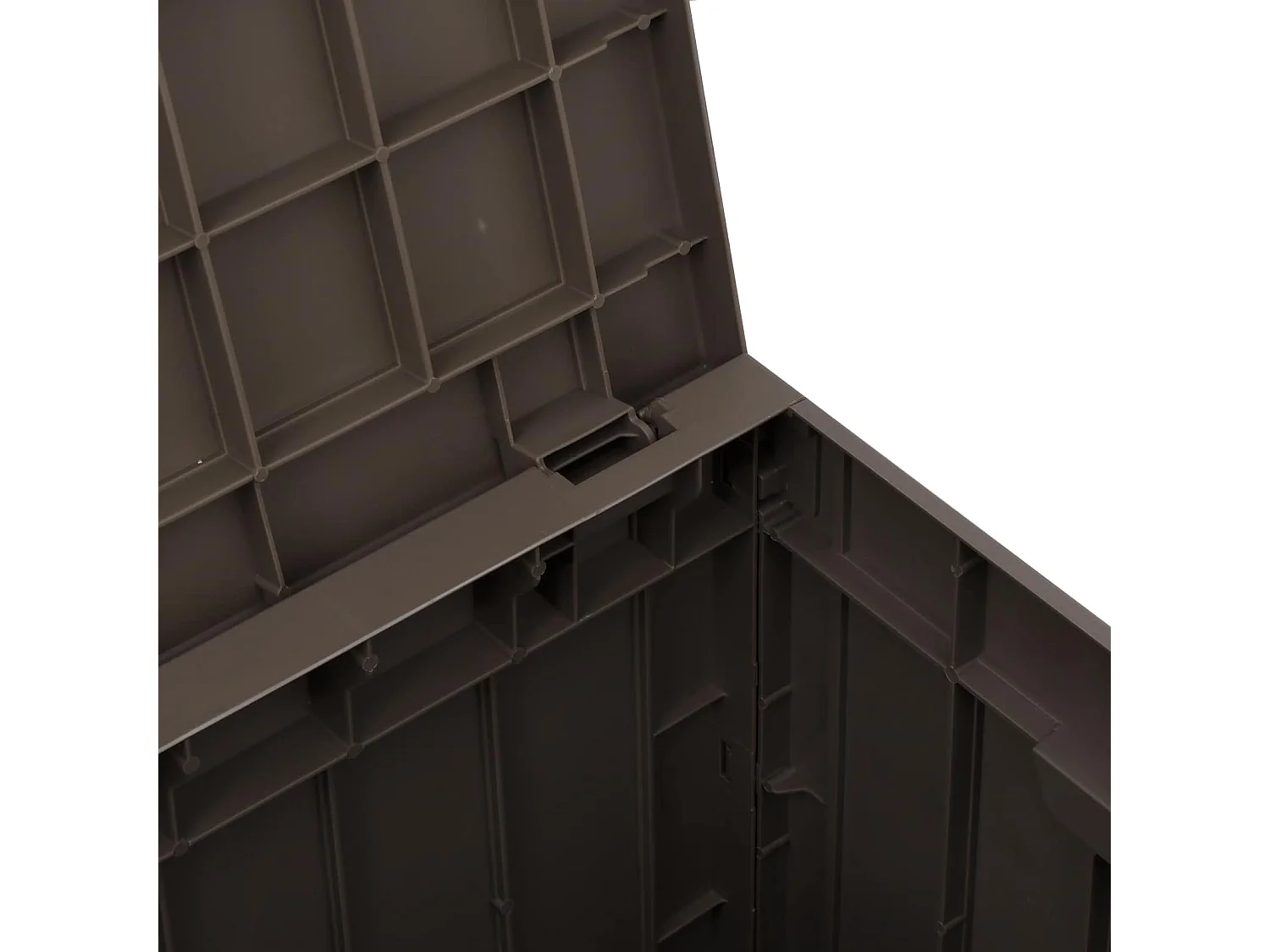 Contenitore Giardino Grigio 55,5x43x53 cm Polipropilene