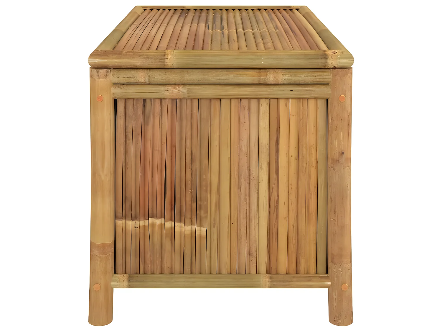 Boîte de rangement de jardin 90x52x55 cm Bambou
