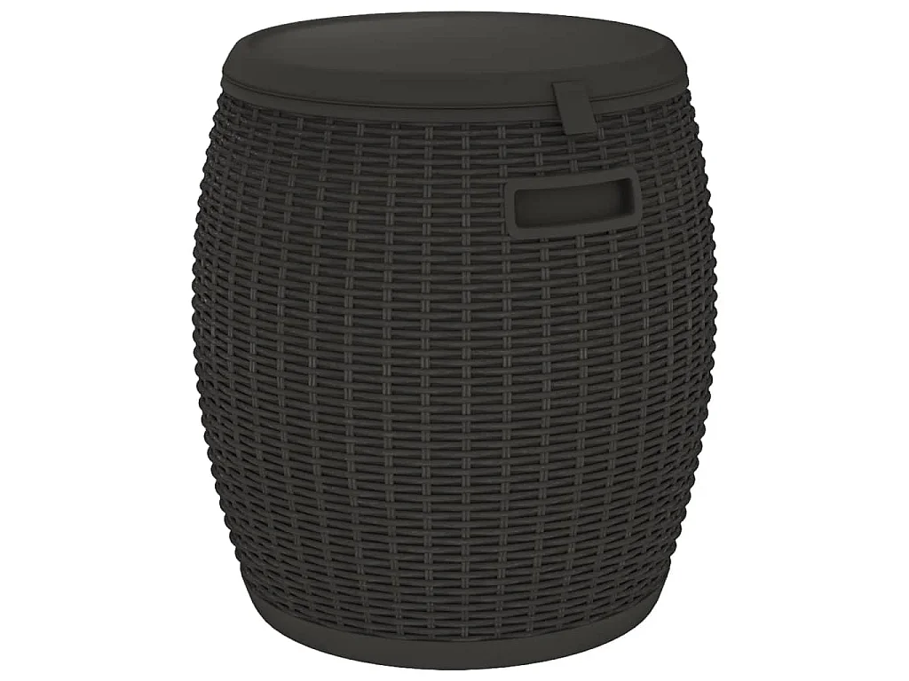 Tuinbox 4-in-1 polypropeen zwart