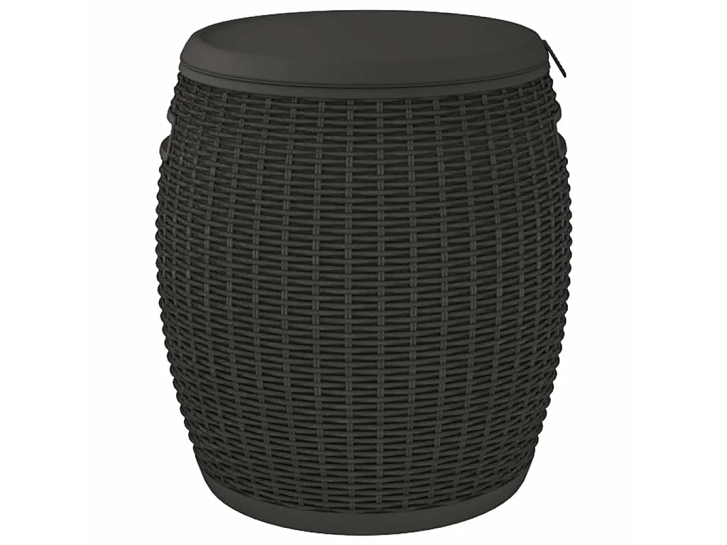 Tuinbox 4-in-1 polypropeen zwart