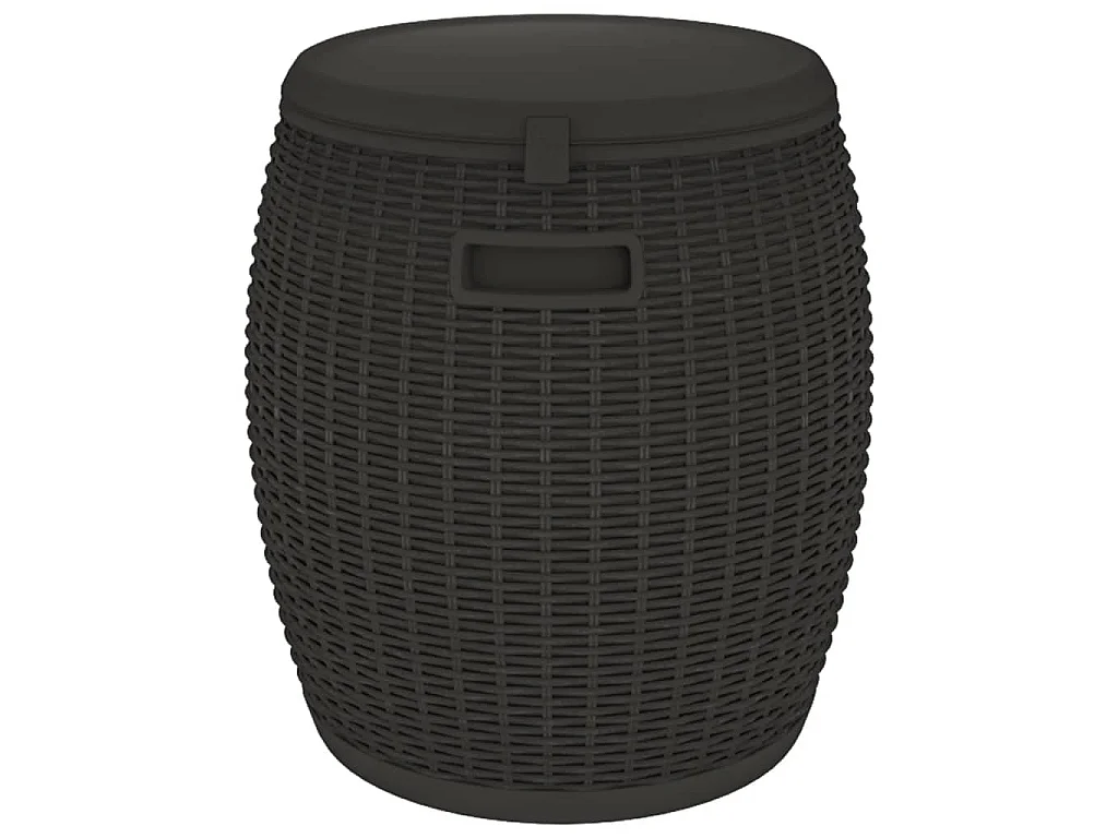 Tuinbox 4-in-1 polypropeen zwart