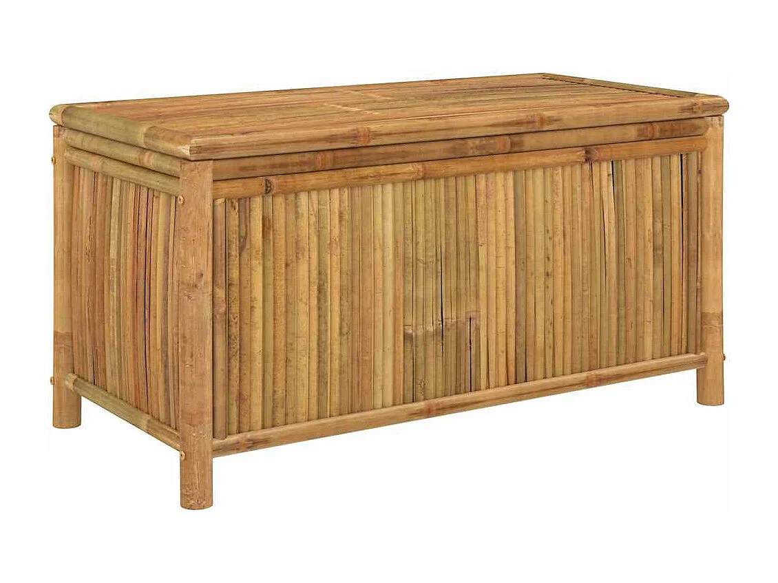 Boîte de rangement de jardin 110x52x55 cm Bambou