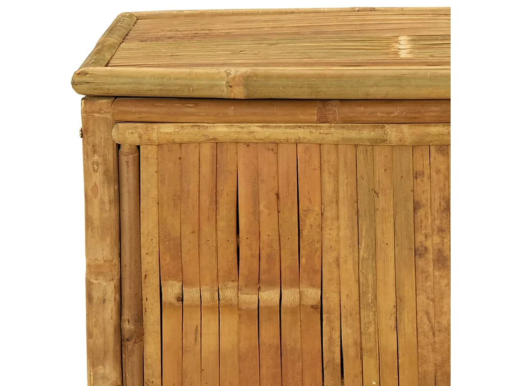 Boîte de rangement de jardin 110x52x55 cm Bambou