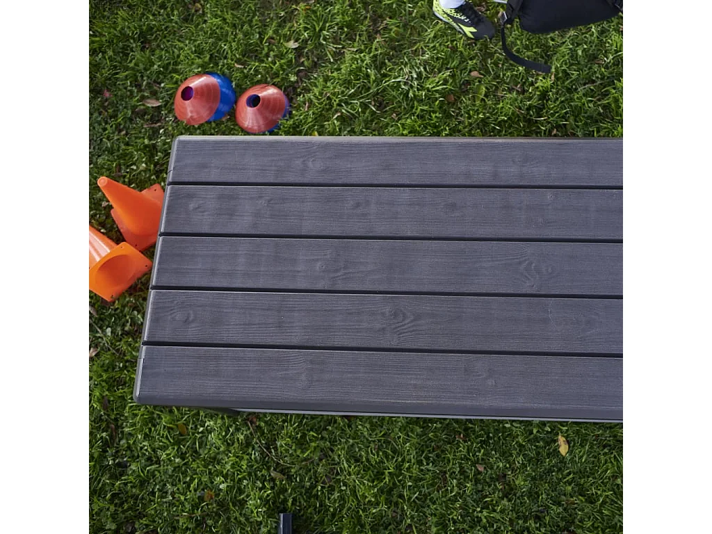 Boîte de rangement de jardin Brushwood 455 L Anthracite