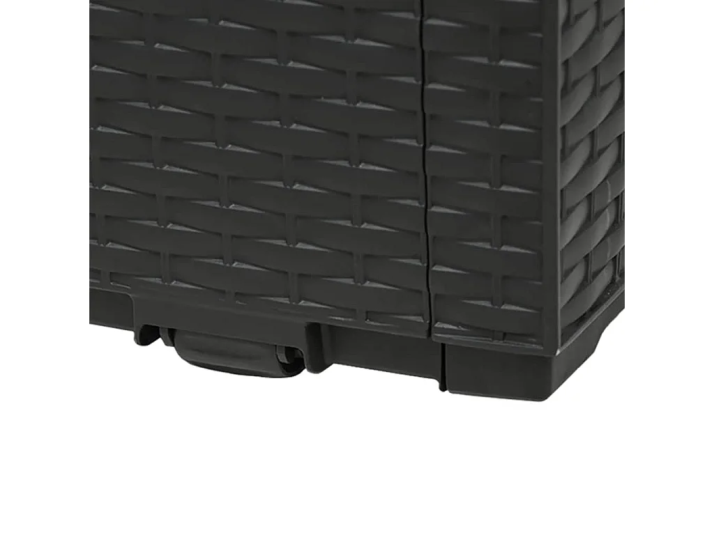 Caixa de arrumação para jardim Capri 302 L antracite