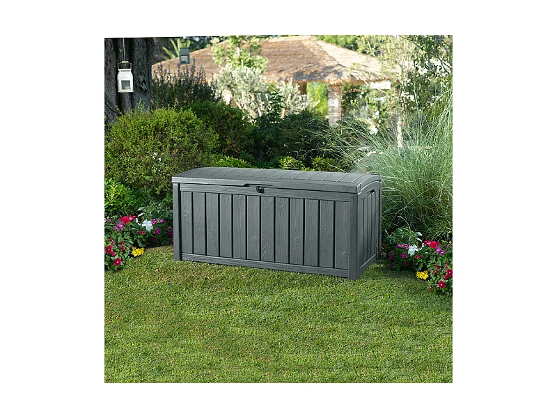 Boîte de rangement de jardin Glenwood 390 L