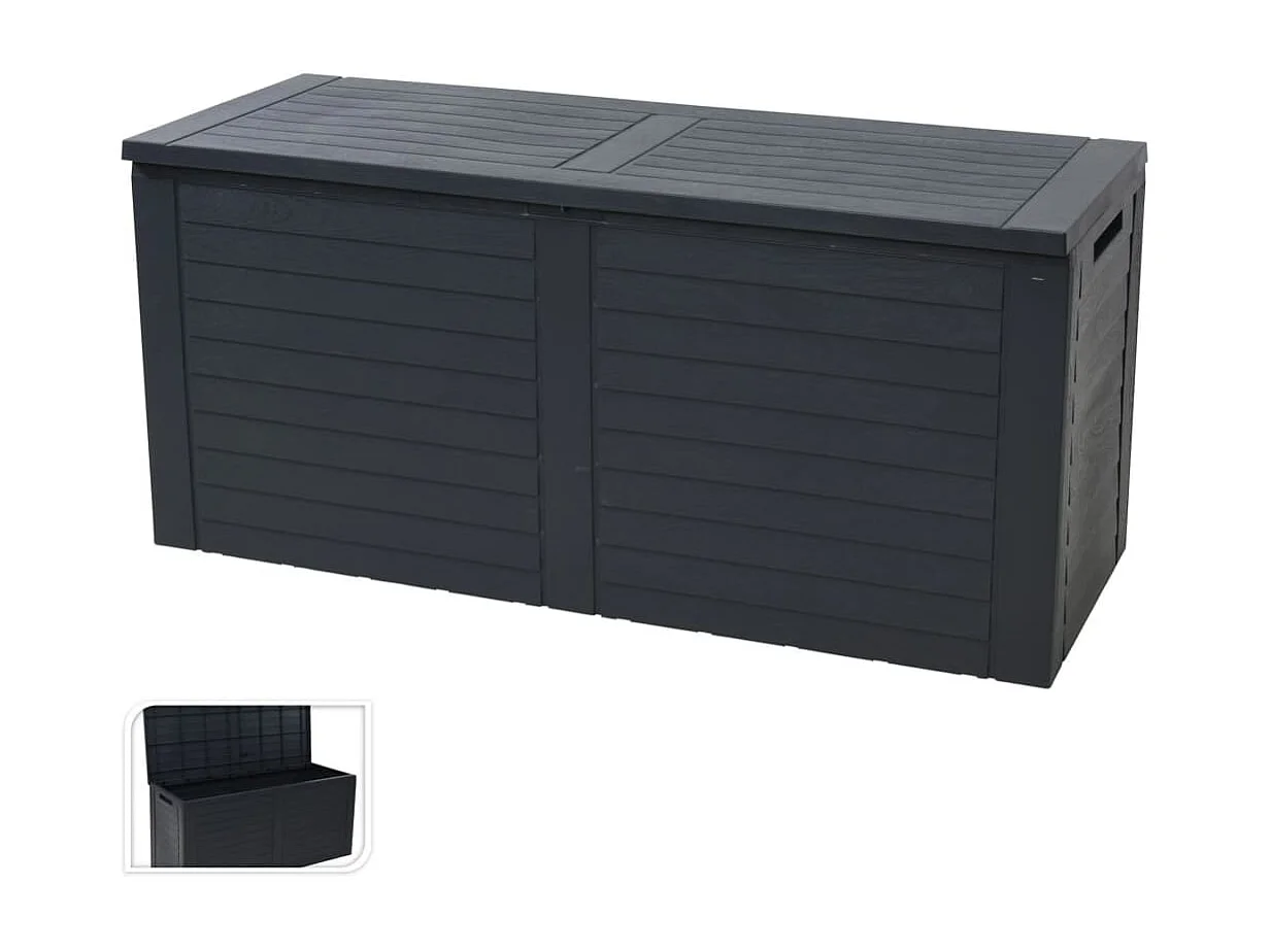 Caixa de arrumação para jardim Ollie 240 L