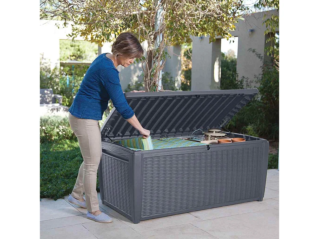 Boîte de rangement de jardin Sumatra 511 L