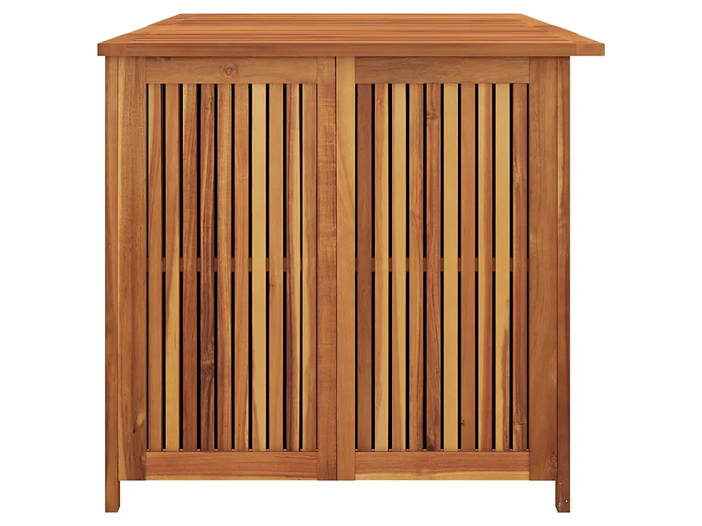 Contenitore da Giardino 200x80x75cm in Legno Massello di Acacia