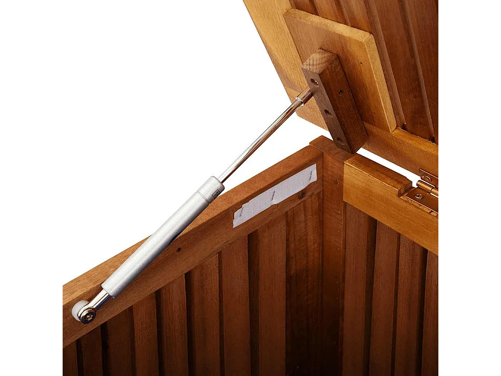 Contenitore da Giardino 200x80x75cm in Legno Massello di Acacia