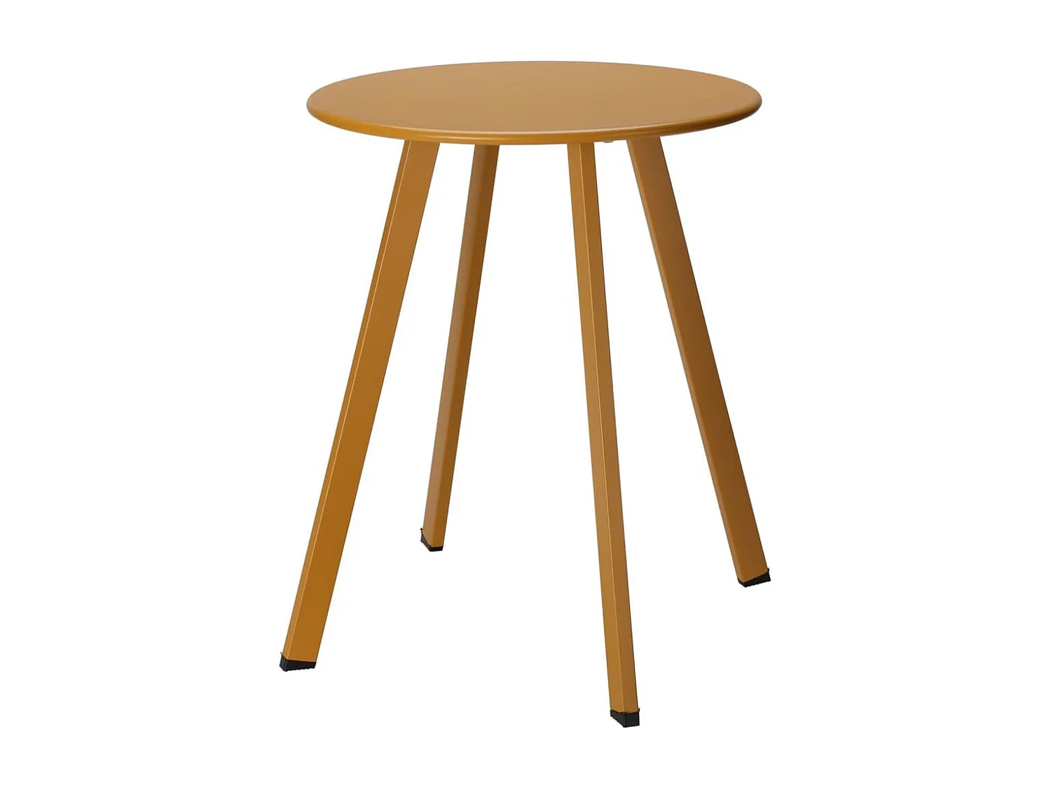 Mesa de apoio 40x49 cm amarelo-mostarda mate