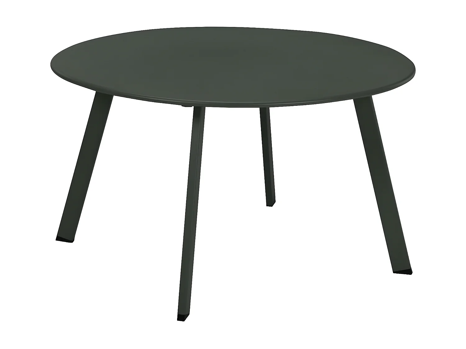 Table d'appoint 70x40 cm vert mat