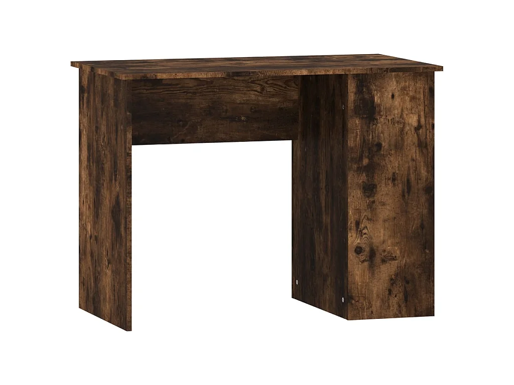 Schreibtisch Räuchereiche 100x55x75 cm Holzwerkstoff