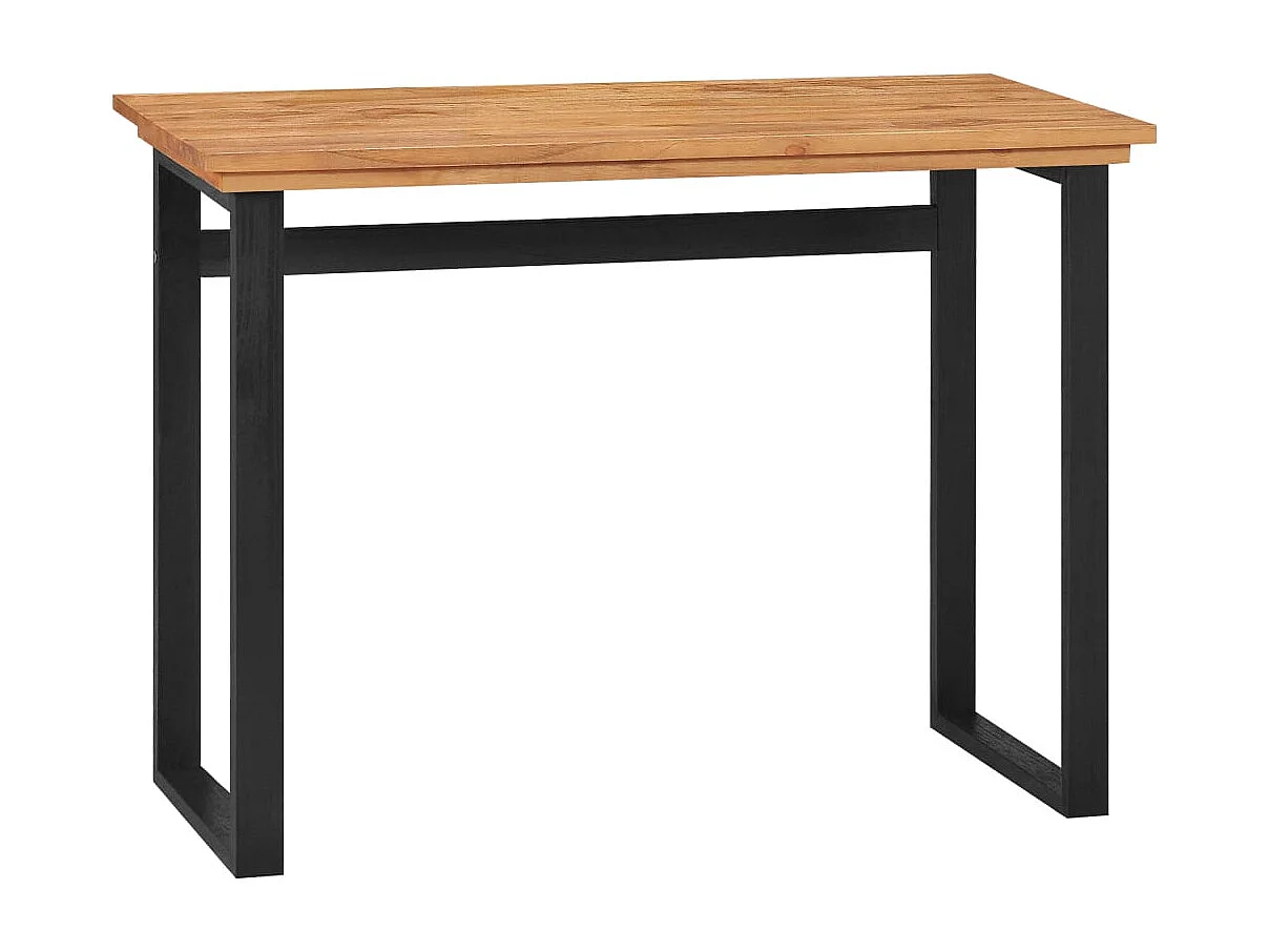 Bureau 100x45x75 cm Bois de teck massif