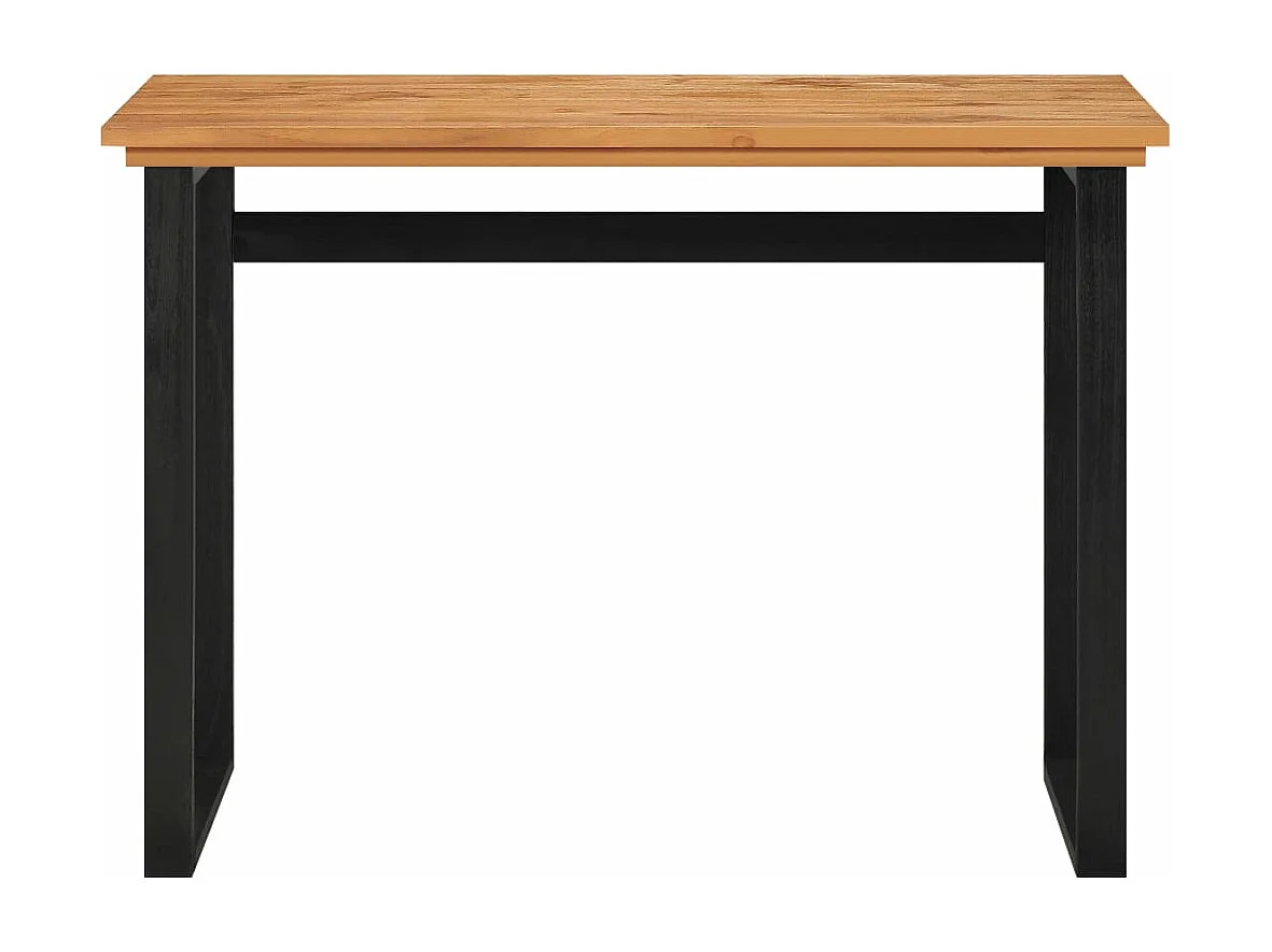 Bureau 100x45x75 cm Bois de teck massif