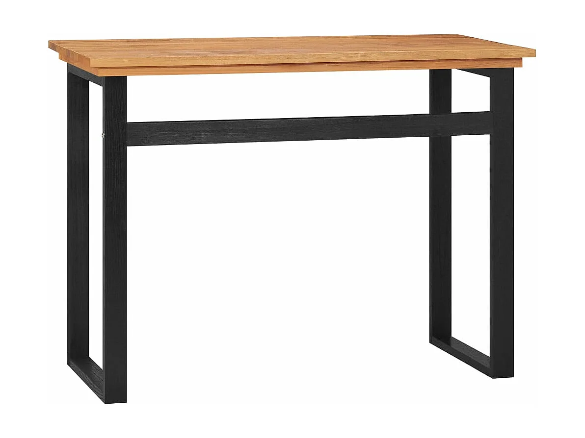 Bureau 100x45x75 cm Bois de teck massif