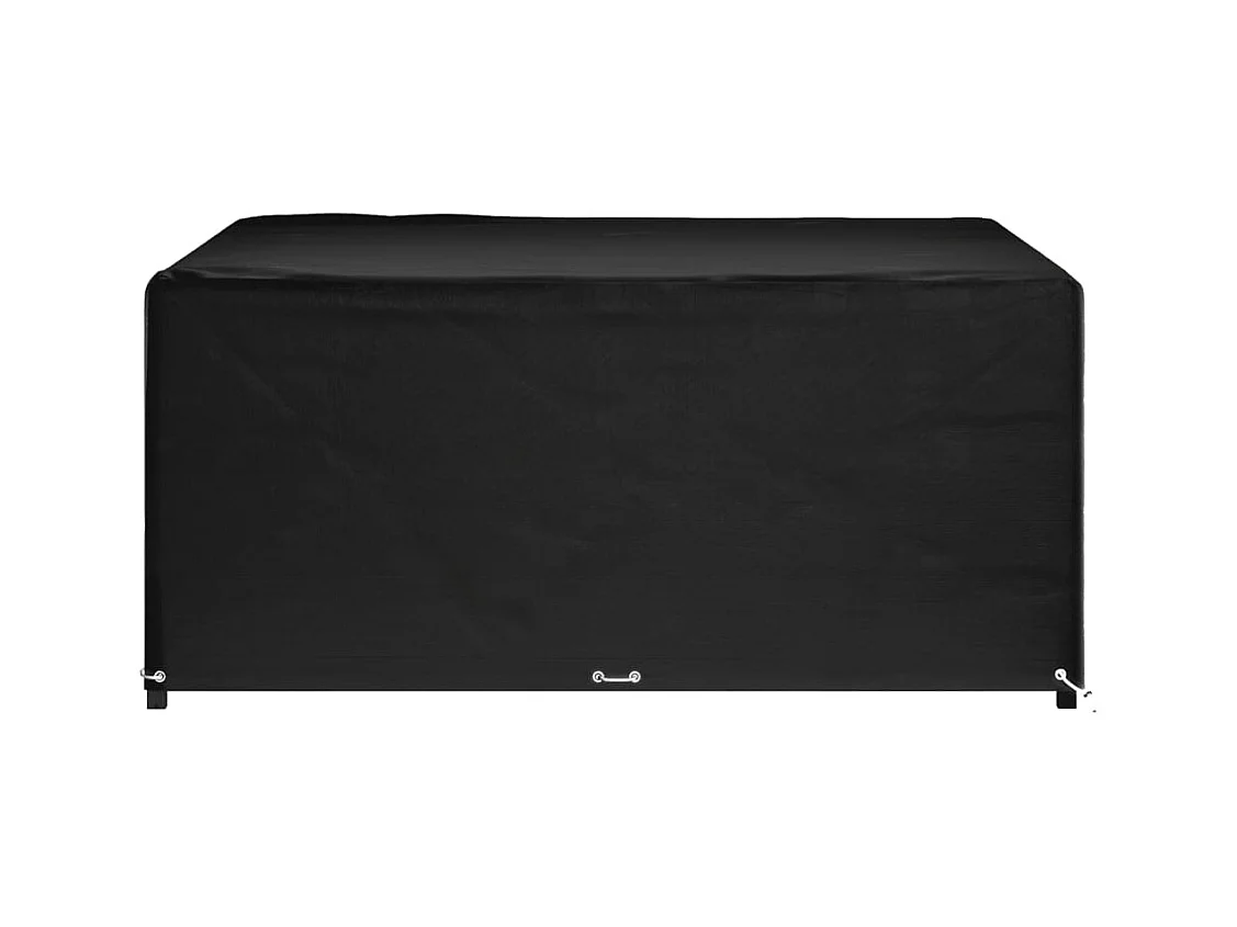 Capa para mobiliário de jardim 16 ilhós 205x205x90 cm quadrado