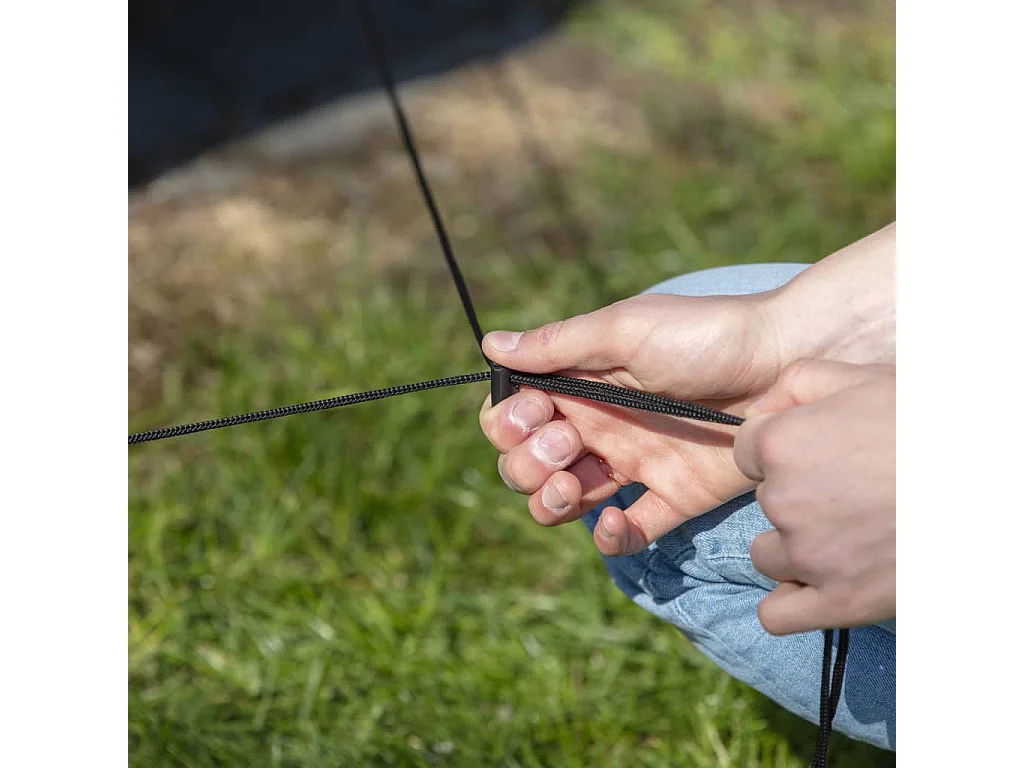 Housse de meubles d'extérieur Rond 200 cm Gris
