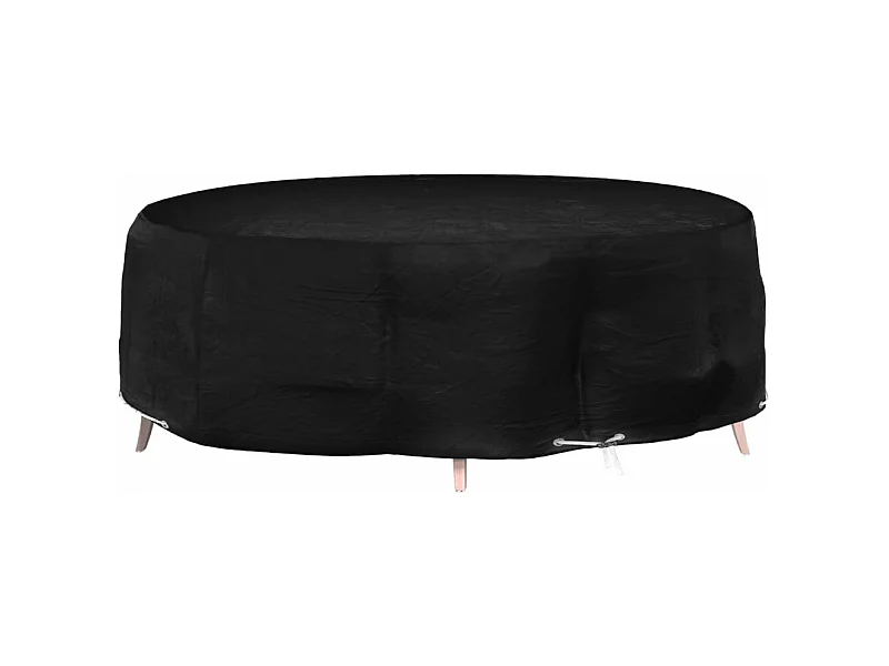 Housse pour salon îlot 10 œillets Ø236x67 cm rond