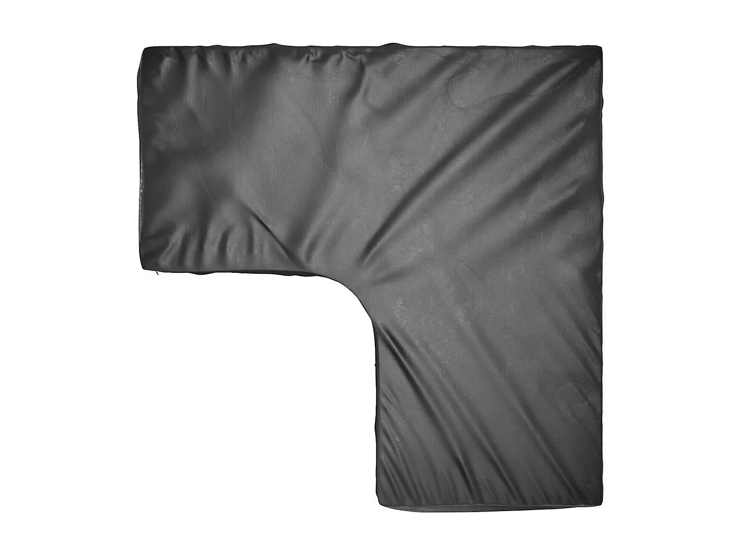 Gartenmöbel-Abdeckungen in L-Form 2 Stk. 16 Ösen 215x215x70 cm