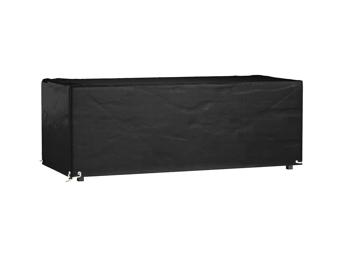 Gartenmöbel-Abdeckung 8 Ösen 192x82x65 cm Rechteckig