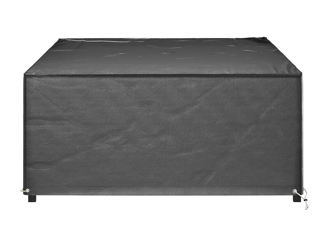 Gartenmöbel-Abdeckungen 2 Stk. 12 Ösen 227x152x65 cm Rechteckig