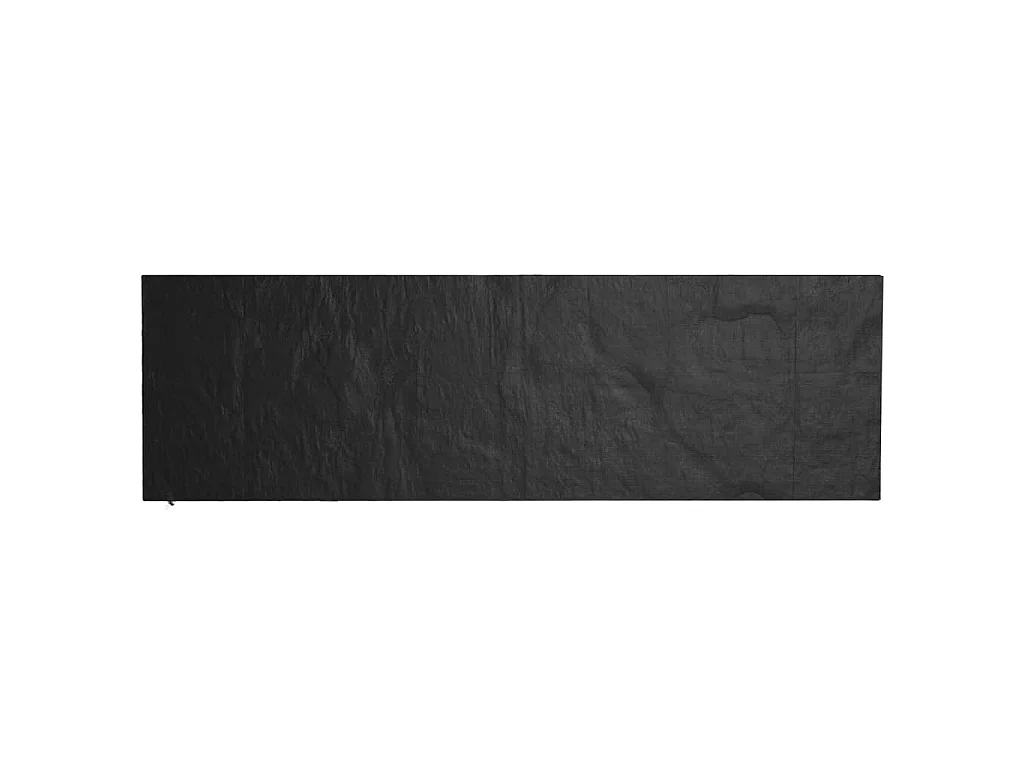 Housses de banc de jardin 2 pcs 12 œillets 210x70x70/88 cm PE
