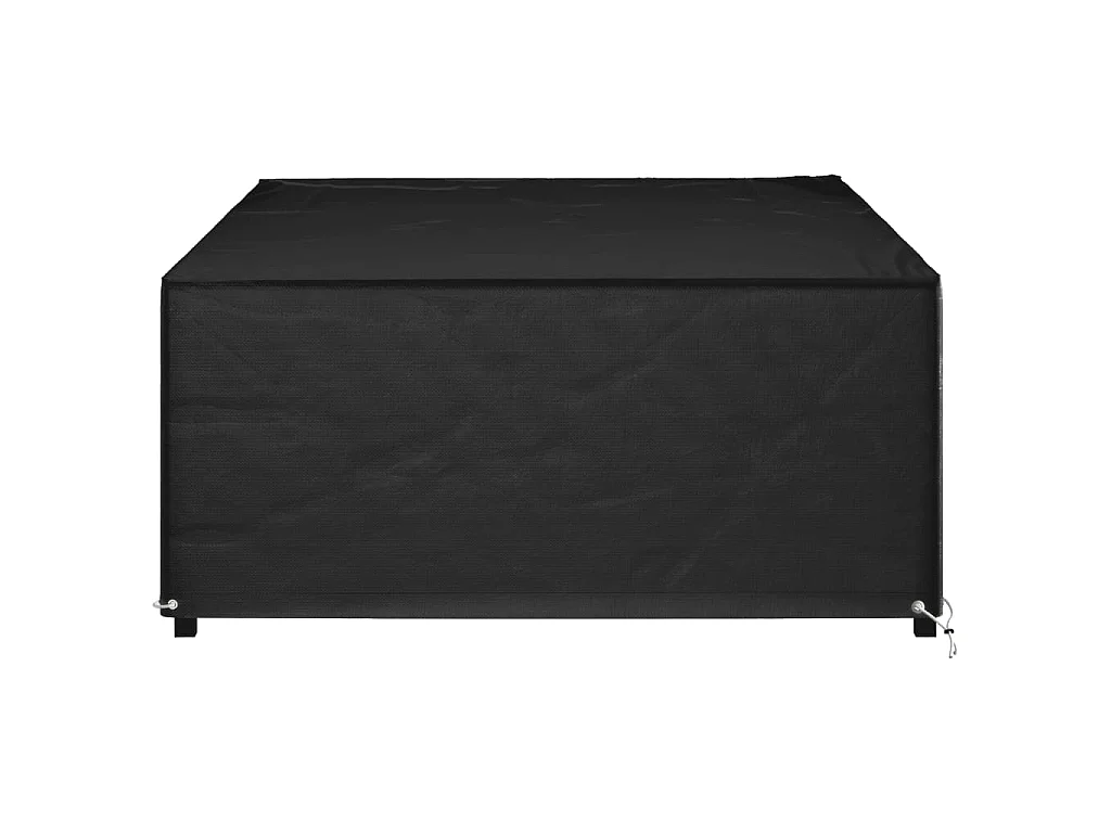 Tuinmeubelhoes met 12 oogjes rechthoekig 227x152x65 cm
