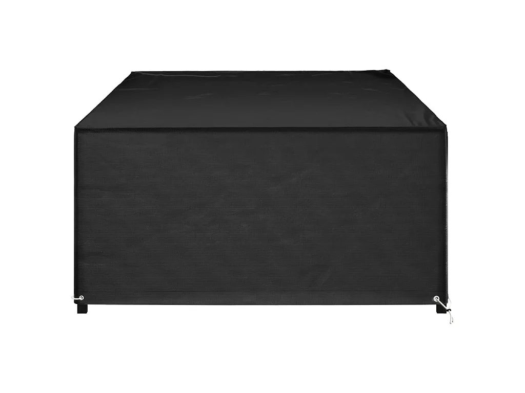 Tuinmeubelhoes met 12 oogjes rechthoekig 315x160x75 cm