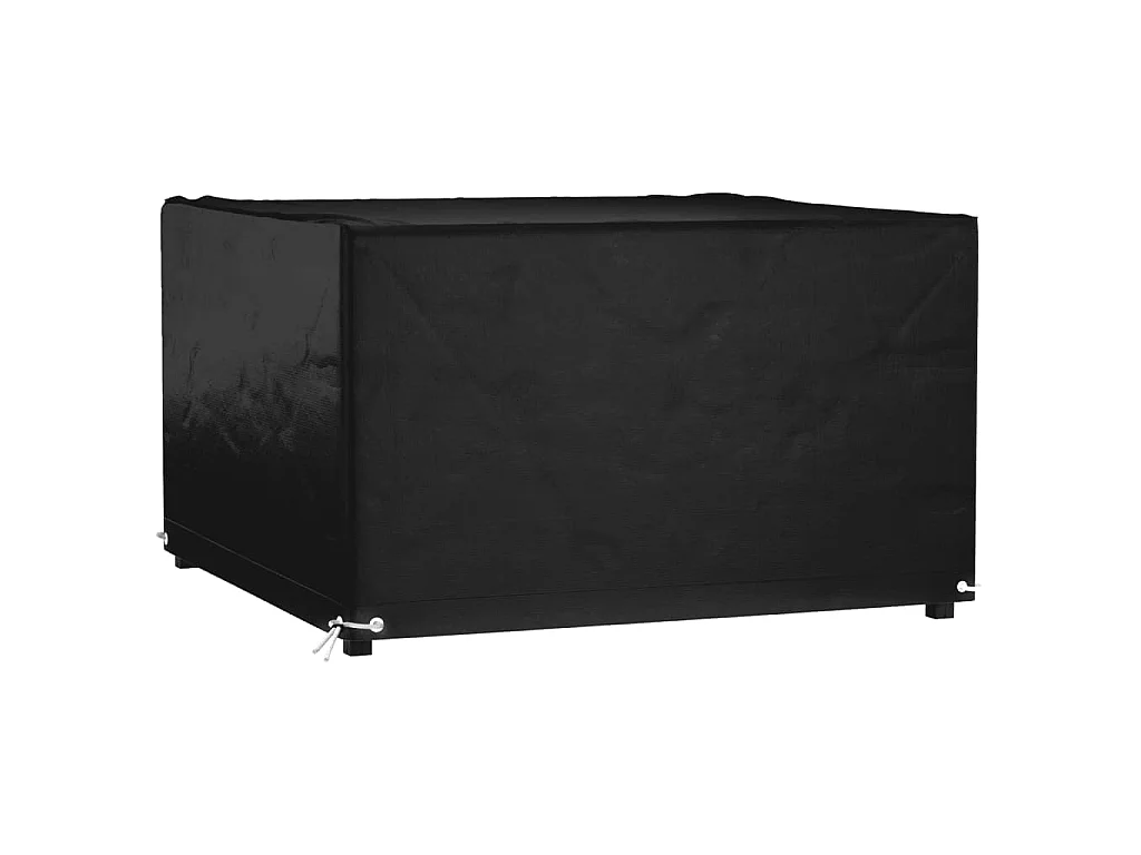 Tuinmeubelhoes met 8 oogjes vierkant 125x125x75 cm