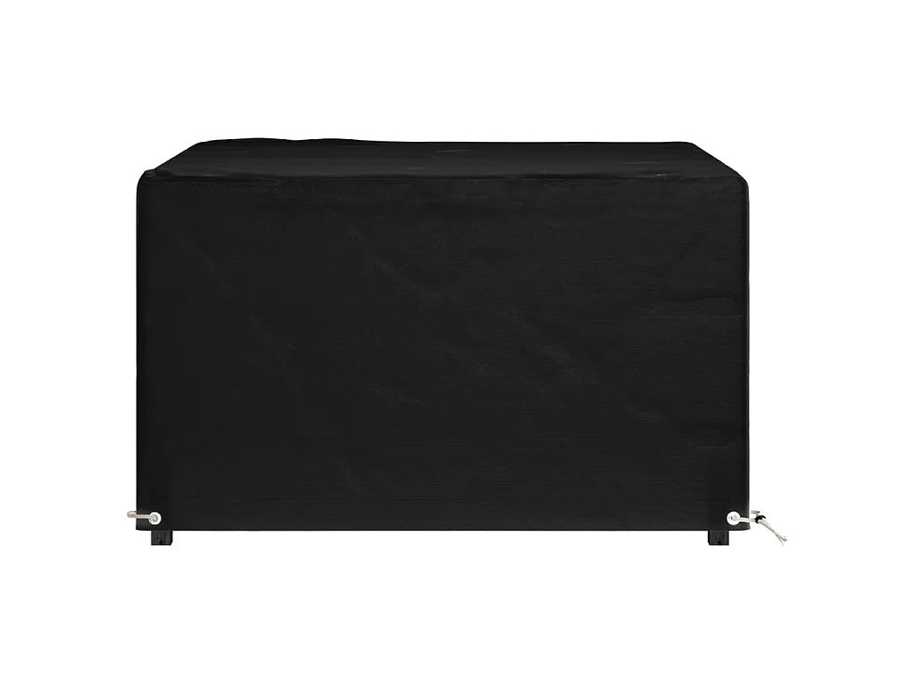 Tuinmeubelhoes met 8 oogjes vierkant 125x125x75 cm