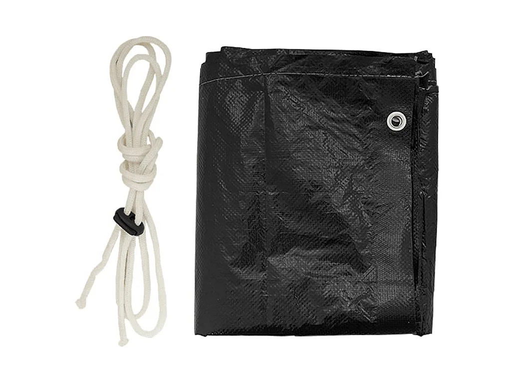 Schommelbankhoes met 12 oogjes 220x177x220 cm polyetheen