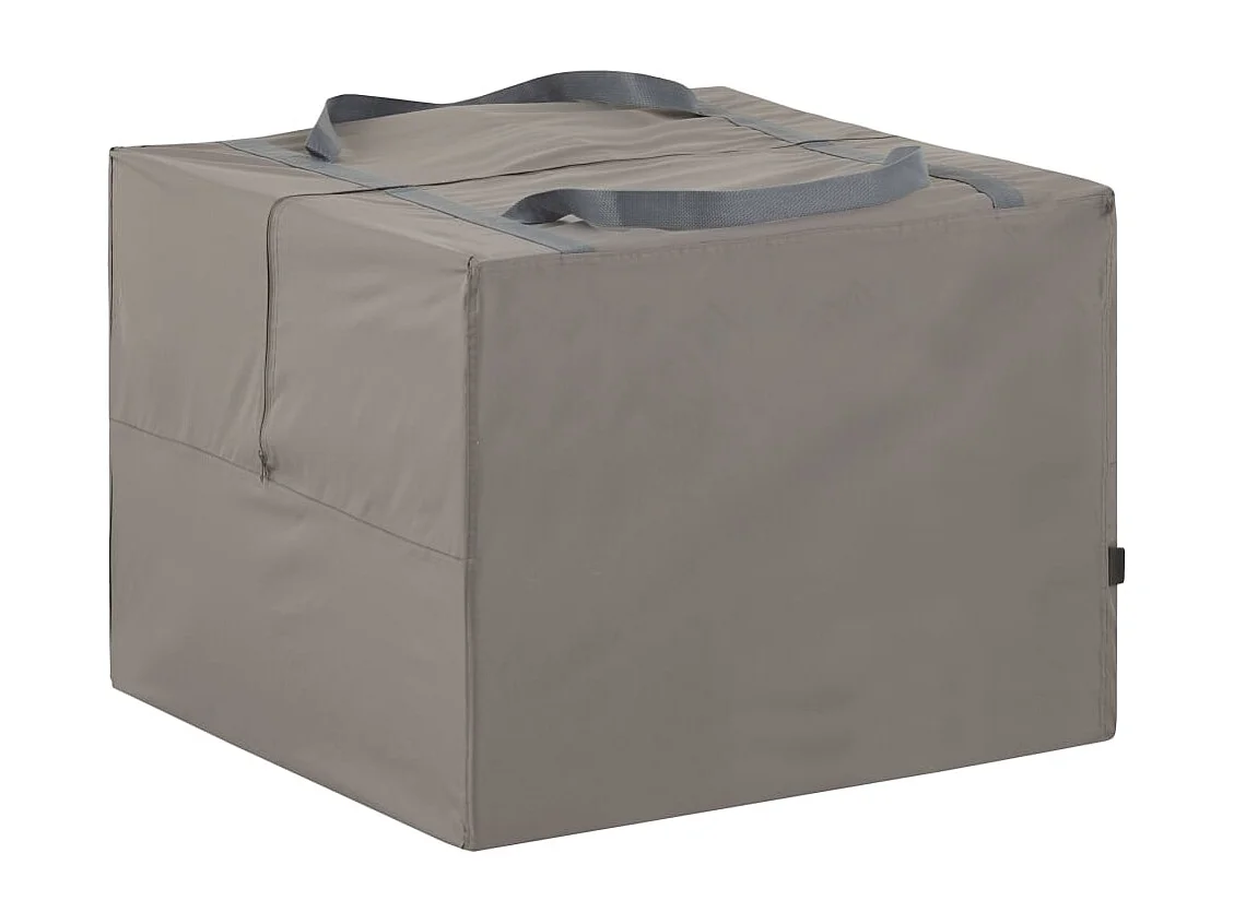 Hoes voor tuinkussens 80x80x60 cm grijs