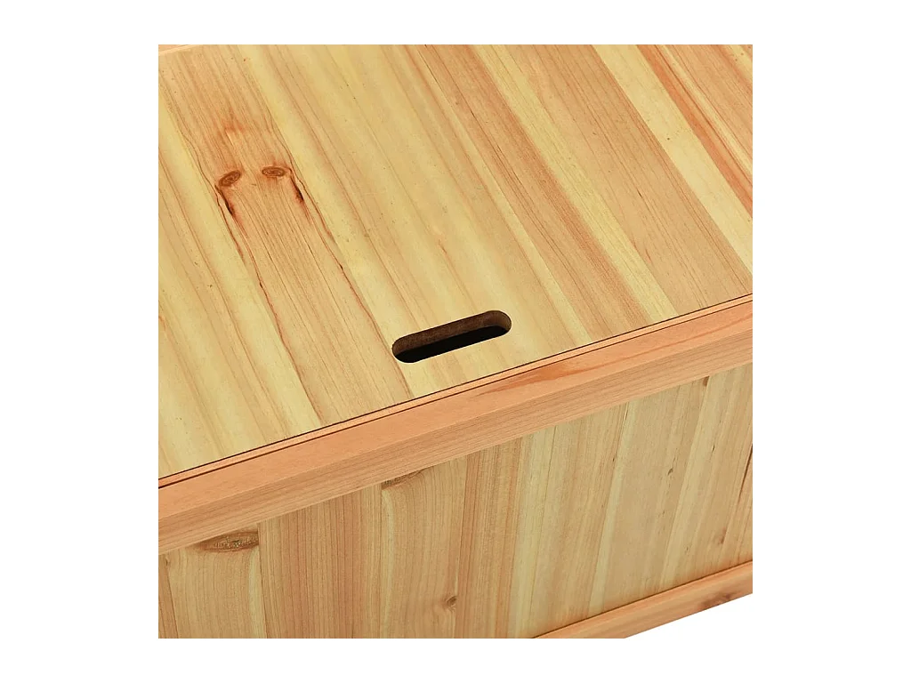 Banco madera maciza de abeto 107x45x75,5 cm