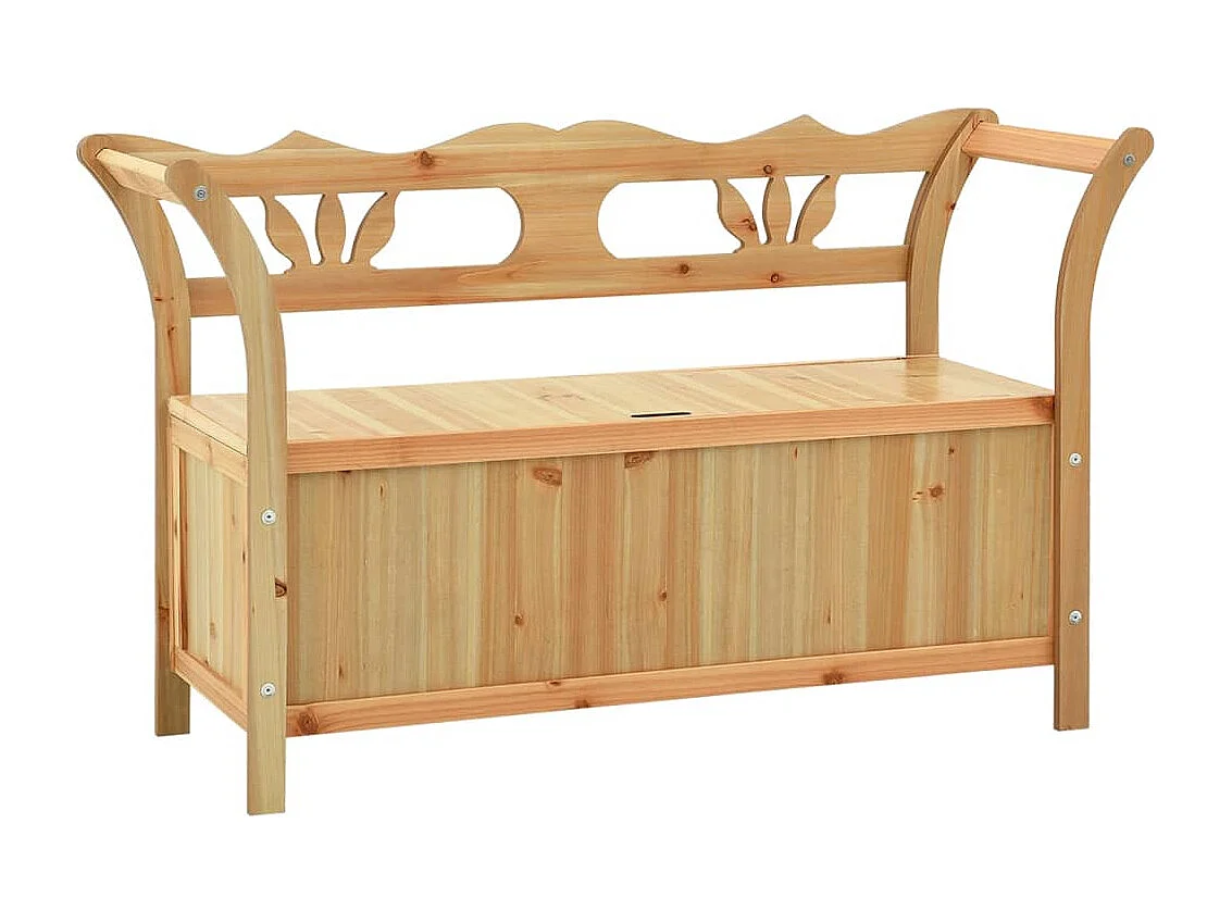 Panca 107x45x75,5 cm Legno Massello di Abete
