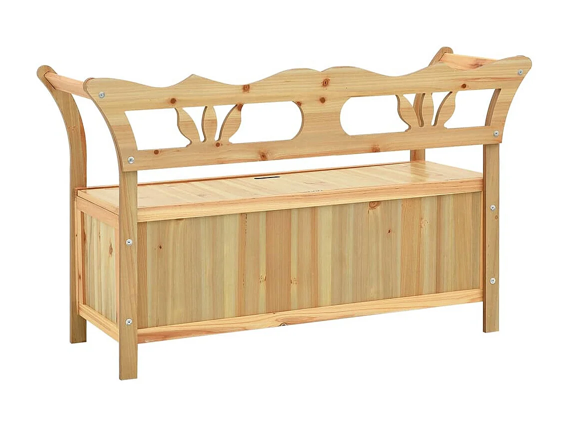 Panca 107x45x75,5 cm Legno Massello di Abete