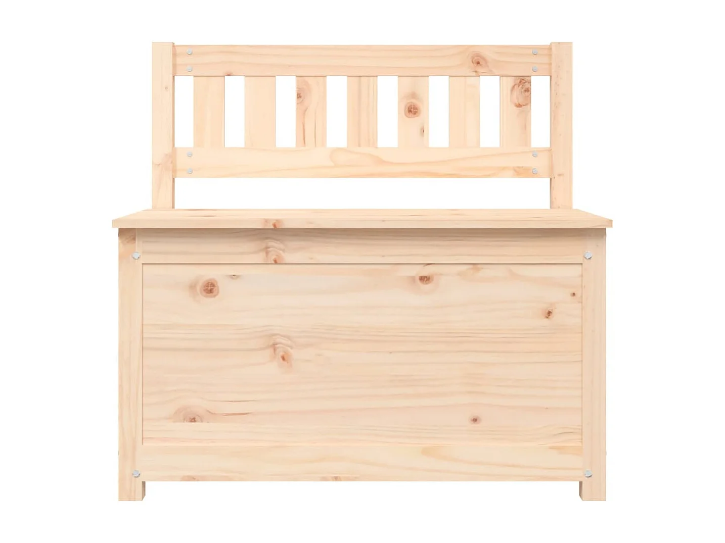 Banco de madera maciza de pino 80x41x77 cm