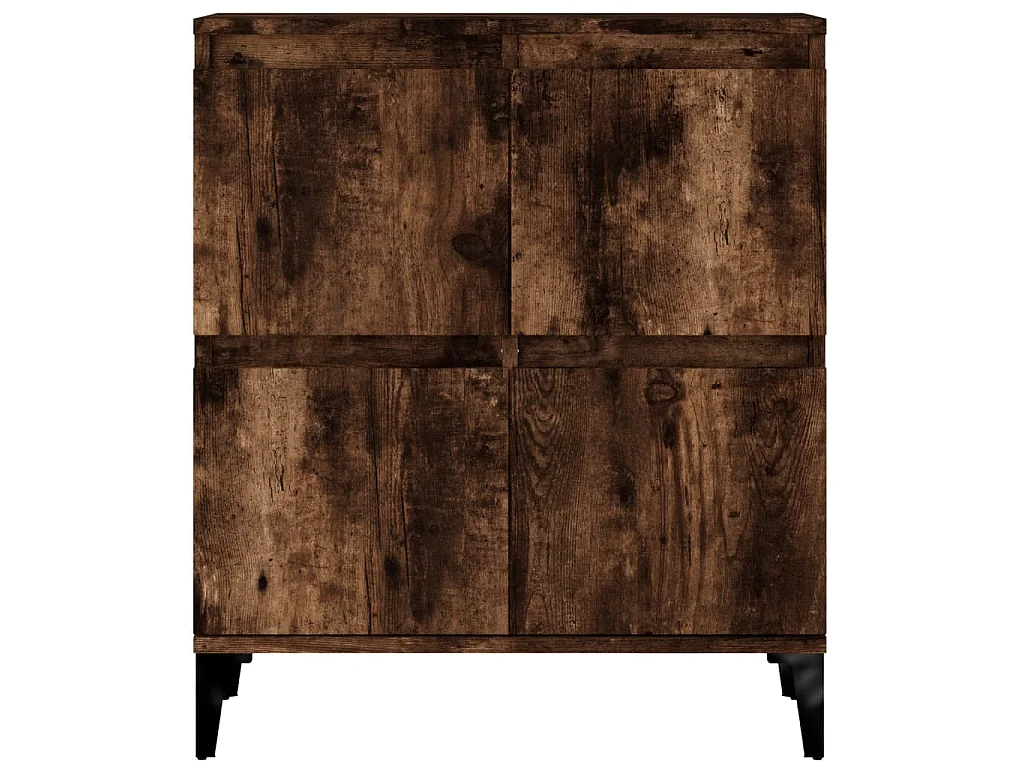 Buffet Chêne fumé 60x35x70 cm Bois d'ingénierie