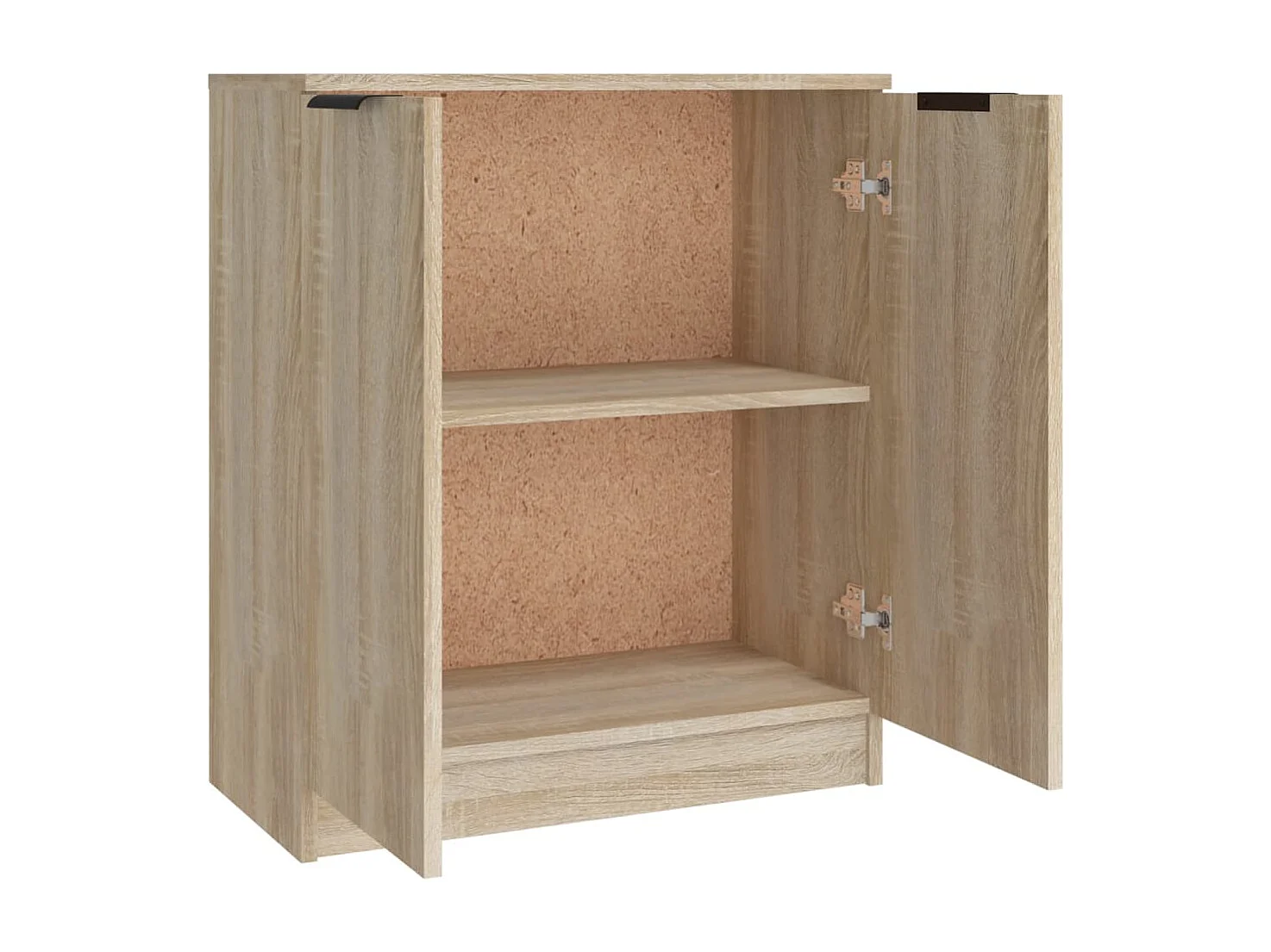 Dressoirs 3 st bewerkt hout sonoma eiken