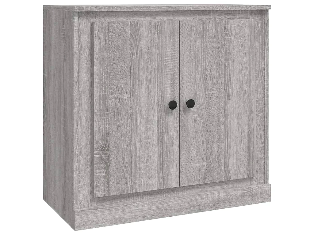 Buffet sonoma gris 70x35,5x67,5 cm bois d'ingénierie