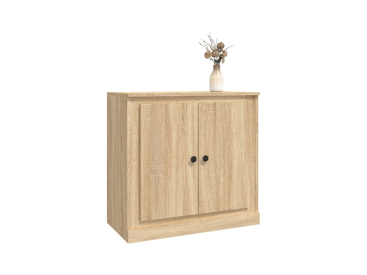 Buffet chêne sonoma 70x35,5x67,5 cm bois d'ingénierie