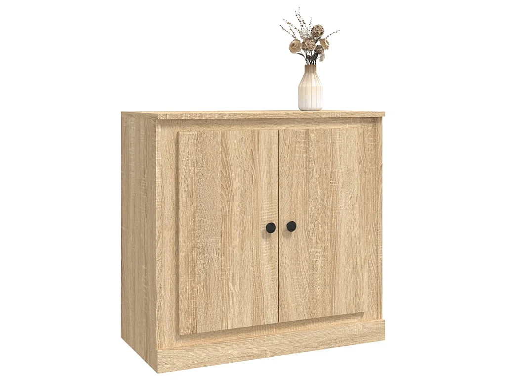 Sideboard Sonoma-Eiche 70x35,5x67,5 cm Holzwerkstoff