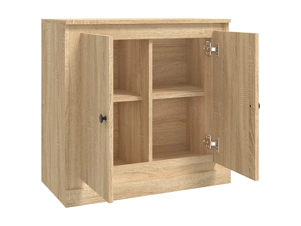 Sideboard Sonoma-Eiche 70x35,5x67,5 cm Holzwerkstoff