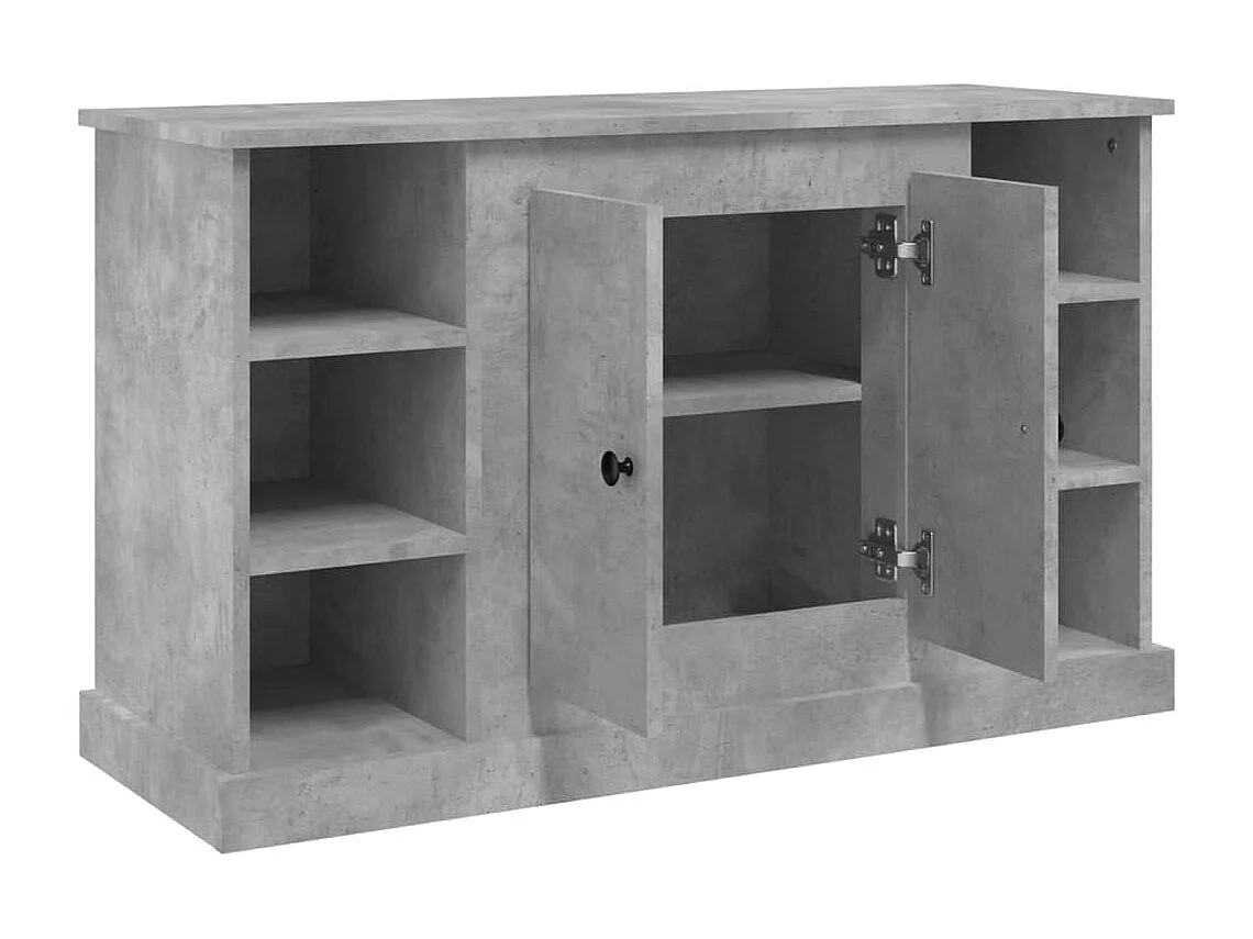 Sideboard Betongrau 100x35,5x60 cm Holzwerkstoff