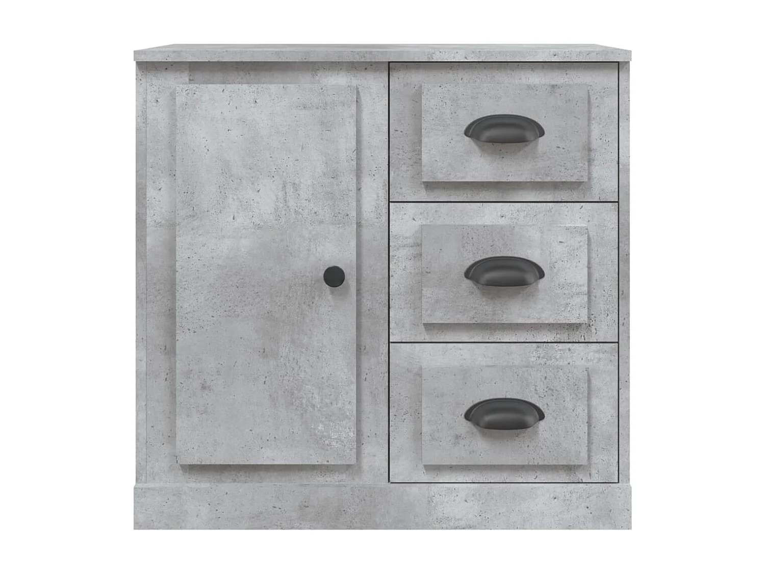 Sideboard Betongrau 70x35,5x67,5 cm Holzwerkstoff
