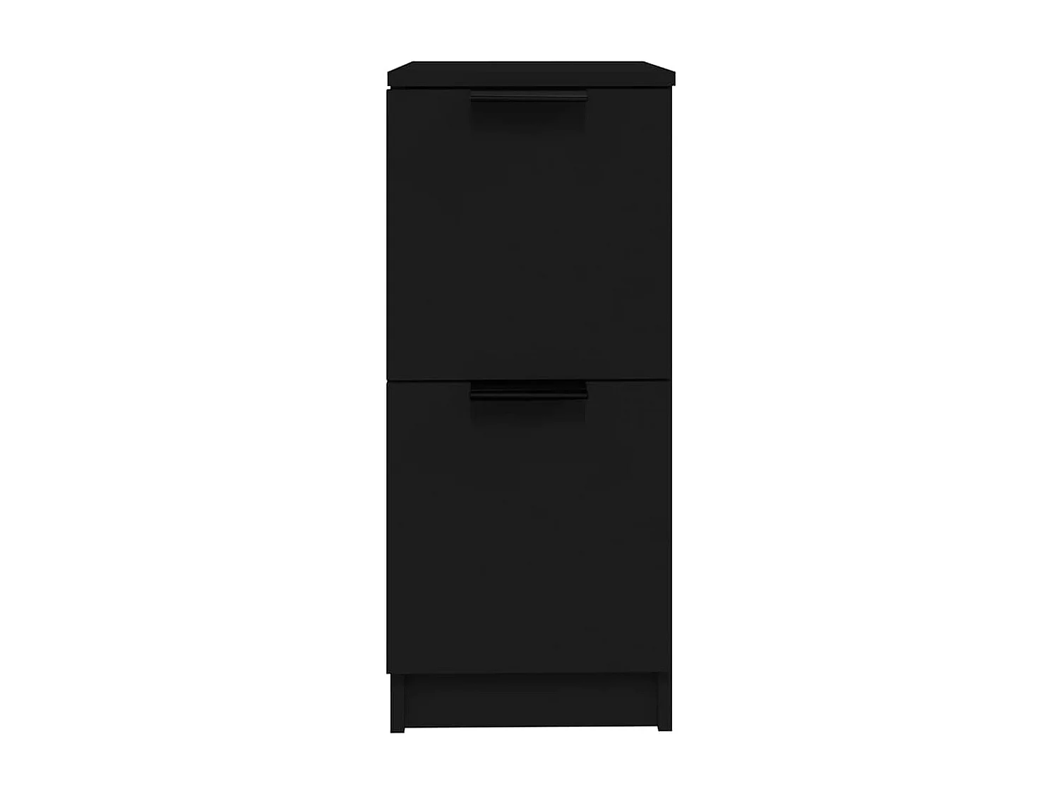 Aparador 30x30x70 cm derivados de madeira preto