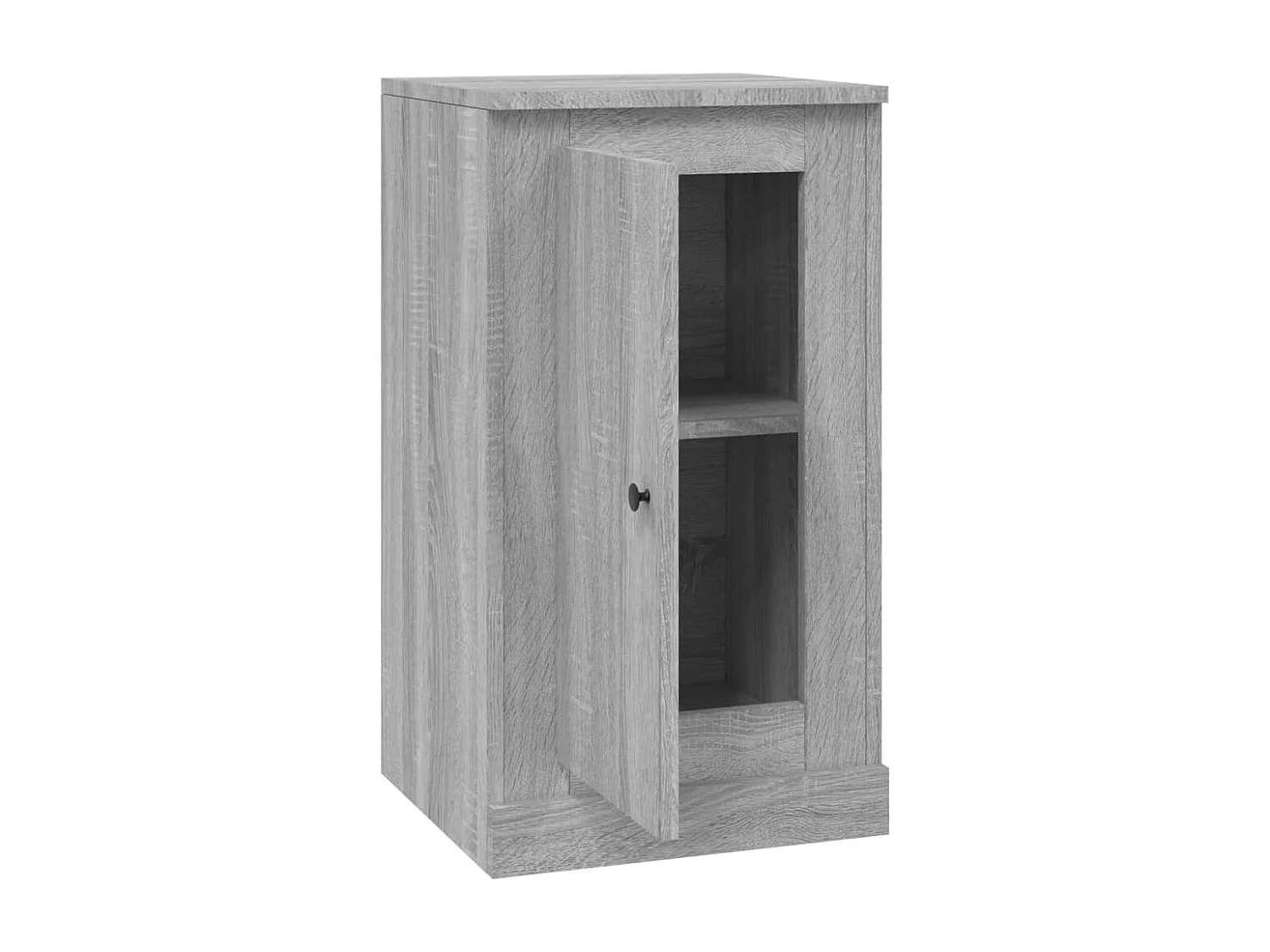 Dressoir 37,5x35,5x67,5 cm bewerkt hout grijs sonoma eikenkleur