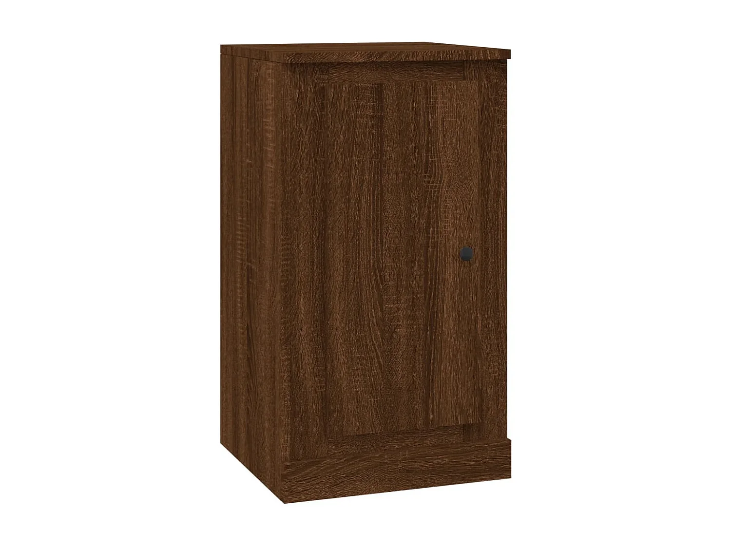 Dressoirs 2 st 37,5x35,5x67,5 cm bewerkt hout bruin eikenkleur